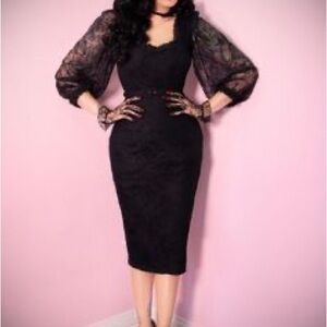 Vixen by Micheline Pitt Decadence Wiggle Dress